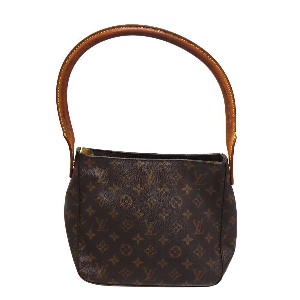 Louis Vuitton Looping Handbag Monogram Brown
